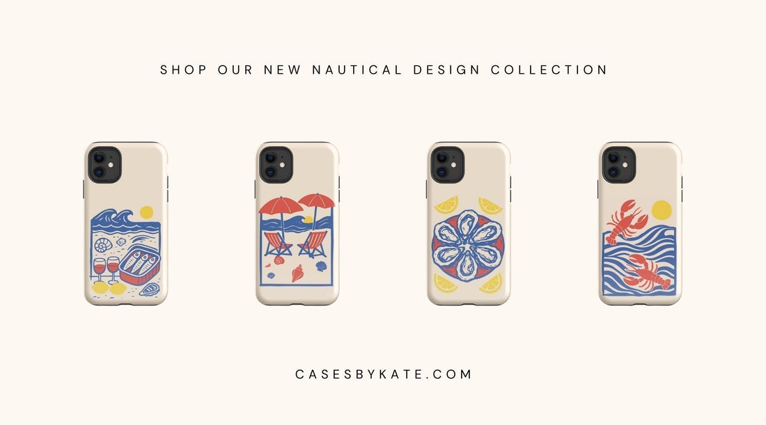 Wondering Which iPhone® Cases Look Stylish But Still Protect Your Phone? Our New Nautical Collection is the Perfect Answer!