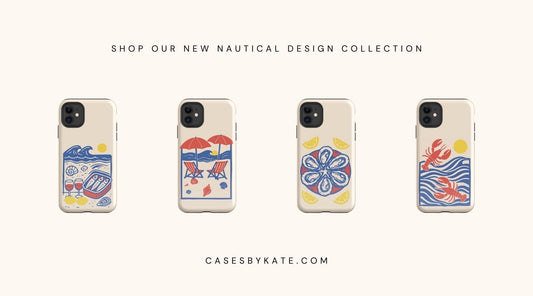 Wondering Which iPhone® Cases Look Stylish But Still Protect Your Phone? Our New Nautical Collection is the Perfect Answer!